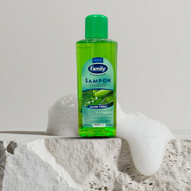 FAMILY ŠAMPON ALOE VREA 1L • Kuća Stan Dom