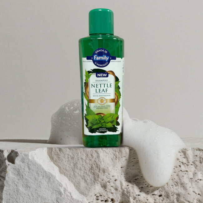 FAMILY ŠAMPON NETTLE LEAF PANTHENOL • Kuća Stan Dom