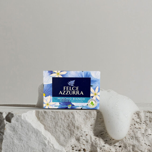 FELCE AZZURRA MUSCHIO BIANCO 100G • Kuća Stan Dom