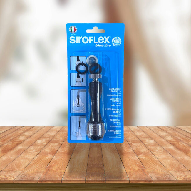 Aerator crni-hrom sa reducirom 5cm • Kuća Stan Dom